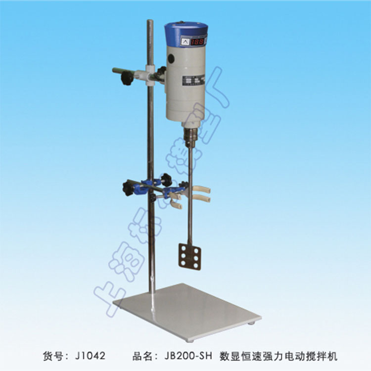 上海標本JB300-SH數顯恒速電動攪拌機